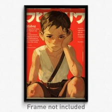 Thai Movie Poster - Boy Feeling Miserliness, Brown Sundress (Thailand Art Print)