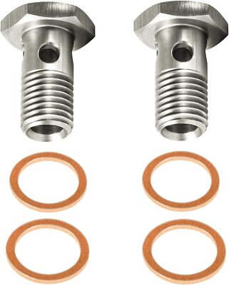 #ad Fuel Banjo Bolt amp; Washer Kit for Ford Powerstroke 6.0L 6.4L F250 F350 450F550 $21.95