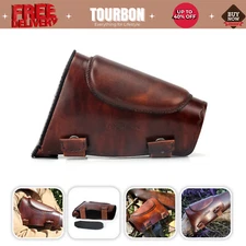 Tourbon Real Leather Cheek Piece Rest Comb Riser Rifle Shotgun Buttstock Holder