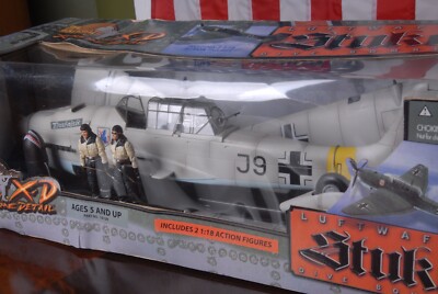 21st Century Toys 1:18 Luftwaffe White Stuka Dive Bomber New 21st Century Toys 1:18 Luftwaffe White Stuka Dive Bomber New