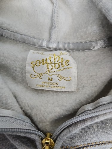 South Pole Kids M Track Suit Sweatpants Hoodie Grey 90s Zip Pajamas PJs Y2K - Picture 7 of 18