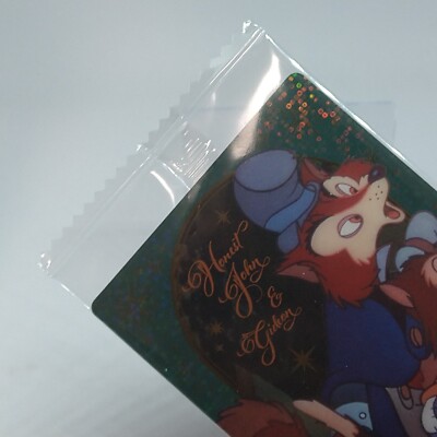 Honest John Gideon Pinocchio Disney Characters Wafer Trading Card