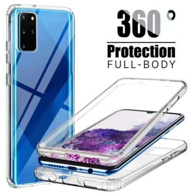 Clear Full 360 Hülle für Samsung A03 A12 A41 A23 A33 A53 Stoßfest Handy Cover