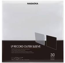 Official NAGAOKA record jacket protection cover 30 pieces JC30LP  