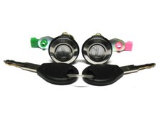 2x BARILLET SERRURE PORTE AVANT GAUCHE + DROIT POUR NISSAN MICRA K11 PRIMERA P10