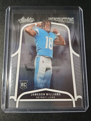 Jameson Williams - Absolute Football 2022 - Detroit Lions - Introductions - RC