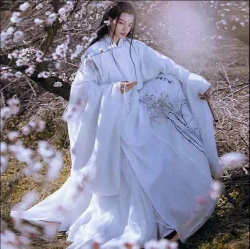 Men Chinese Ancient Traditional Hanfu Halloween Costume Fancy Dress StreetWear - Bild 2 von 13
