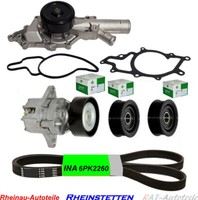 Wasserpumpe+Ina Keilrippenriemensatz 6PK2260 MERCEDES-BENZ