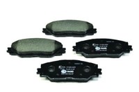 Hella 8DB 355 006-871 Bremsbelagsatz, Scheibenbremse FüR Toyota