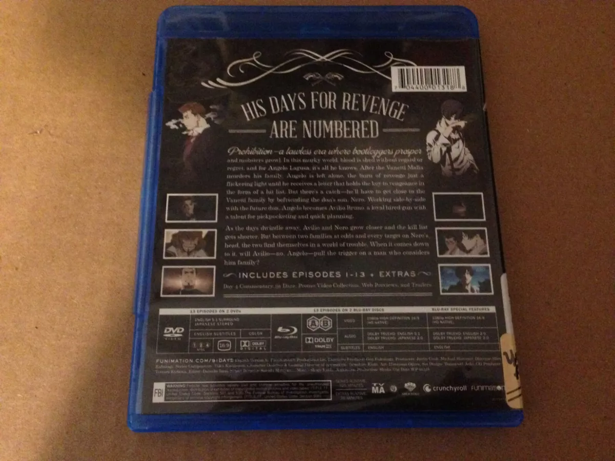 91 Days: The Complete Series 2-Disc Blu-ray All 13 Episodes