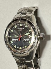 CERTINA 1888 DS BLUE RIBBON QUARTZ  HERRENUHR EDELSTAHL   , LÄUFT