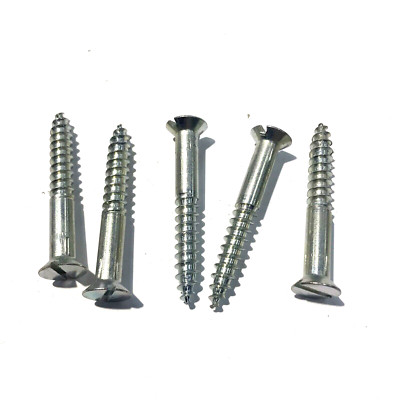 5x Senkkopf Schraube Verzinkt 8 x 60 mm, Kopf 14,3 mm (F-64)