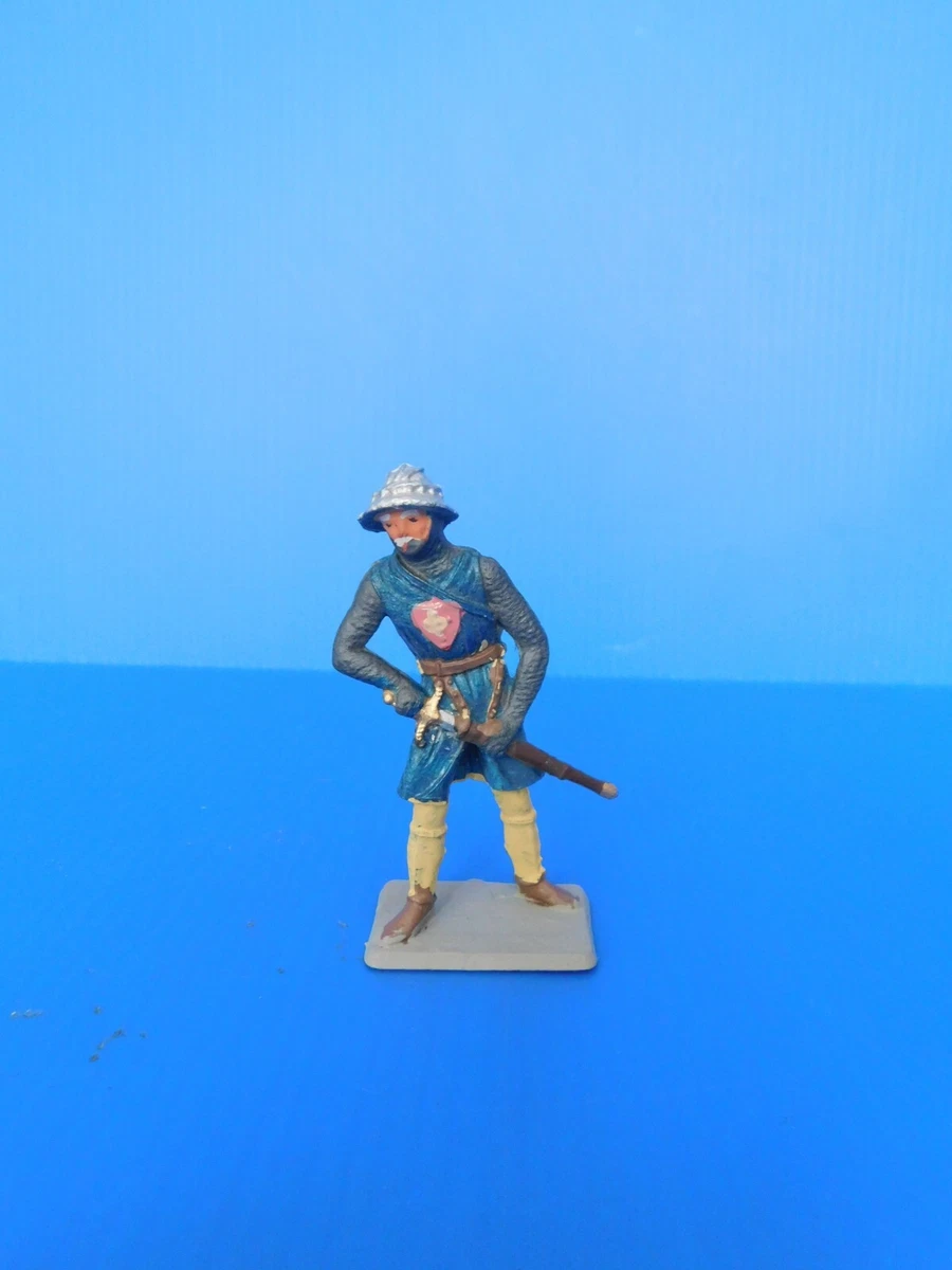 STARLUX MOYEN AGE - CHEVALIER, SOLDAT Croisé, FIGURINE, jouet ancien