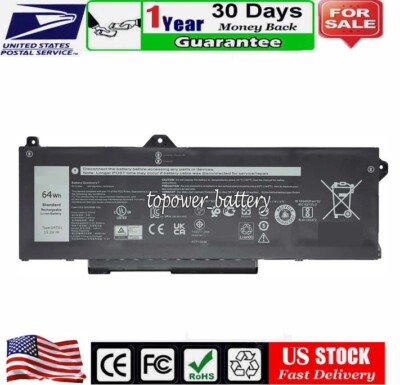 NEW battery GRT01 for Alienware m17 R5 AMD Precision 15 3561 3571 14 3470 9JRV0