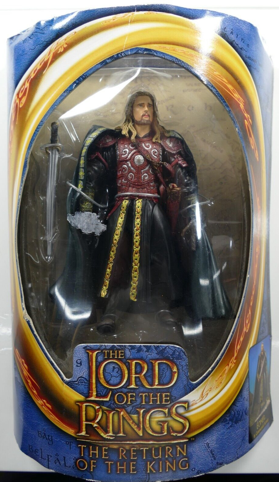 Toybiz  LOTR  Return of the King Eomer  In Ceremonial Armor Action Figure