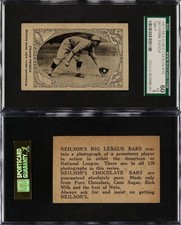 1922 V61-2 Type 2 NEILSON'S CHOCOLATE FRANK FRISCH NEW YORK GIANTS HOF SGC 5