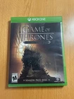 Game of Thrones Telltale Season Pass Disc for Xbox One UNTESTED