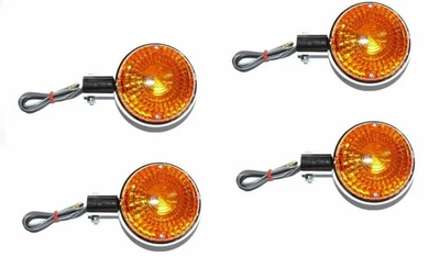 4x clignotants vovne chrome pour YAMAHA VMX-12 1200 XV XVS XVZ #42x-83330-K0 - Photo 1/4