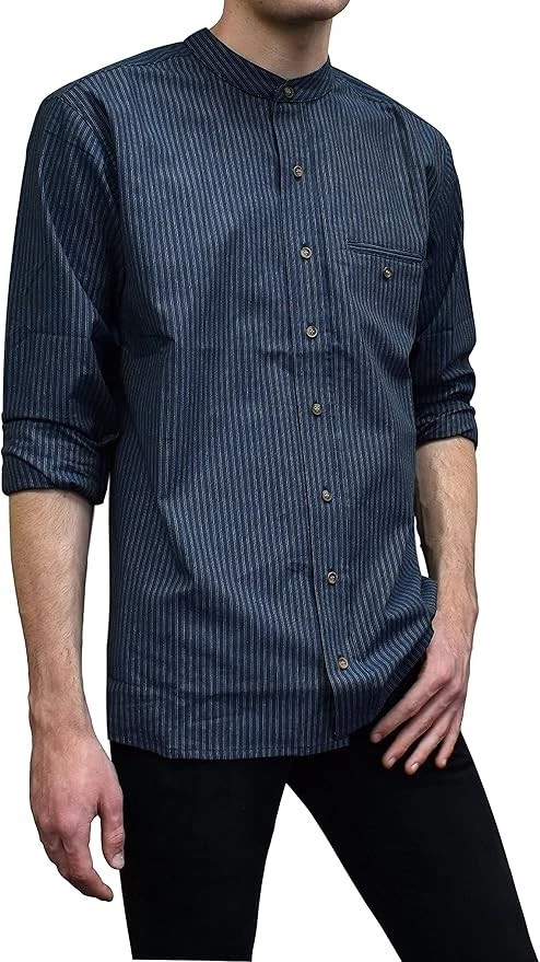 Lee Long Sleeve Striped Casual Button-Down Shirts for Men for sale