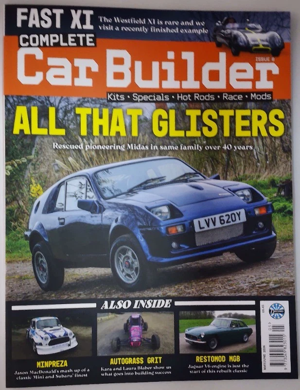 Complete Car Builder May/June 2026 Rescued pioneering Midas in same family - Image 1 of 1