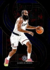 JAMES HARDEN 2024-25 Panini Select Base Blue #103 Clippers Premier Lev ID:141067