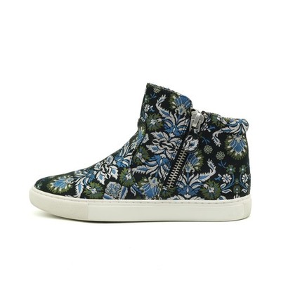 Kenneth Cole Damen Gentle Souls Stickerei Sneaker Blau Grü High Top EU 37,5