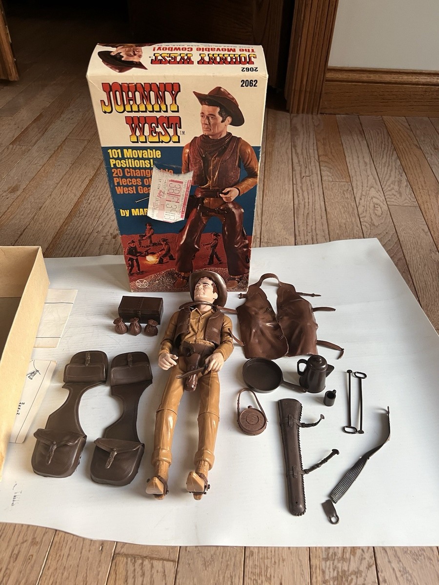 Johnny West The Moveable Cowboy 2062 Marx Figure Accessories