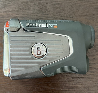 Bushnell Pro X3 Golf Rangefinder Dual Display Slope Magnetic Grip Gray Silver