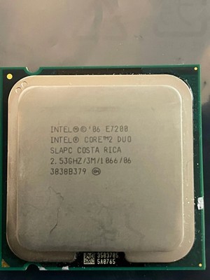 Intel Core 2 Duo E7200 2.53GHz Dual-Core 3MB LGA 775 SLAPC CPU Processor 65W