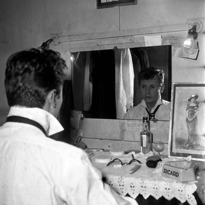 Michel Auclair his dressing room at The�tre de la Renaissance Octo- Old Photo