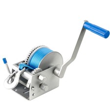 Heavy Duty Boat Winch, 4500 lbs Capacity, All Steel Construction with 2 Inch ...