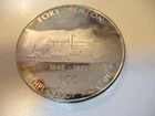 Sterling Silver Coin, Ft. Benton, Mt. 1946-1971 125th Anniversary, 26.4 grams