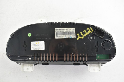 2014 Maserati Ghibli Speedometer Instrument Cluster Gauge MPH OEM Assembly - Picture 14 of 19