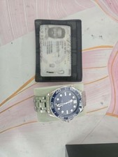 Omega Seamaster Diver 300M 210.30.42.20.03.001 Blue Wave Dial Complete Set 12