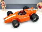 Vintage 1970’s Tonka Totes SCREAM'N DEMON Indy Race Car Orange 3” USA NICE!