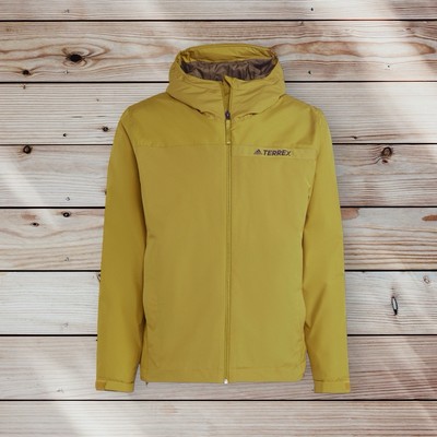 Adidas Terrex Insulated Waterproof Jacke Rain.Rdy Primegreen 2XL 250£