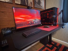 High-End Gaming & Productivity PC Setup–Ryzen 7 9800X3D/RTX 5080/32GB DDR5/2TB