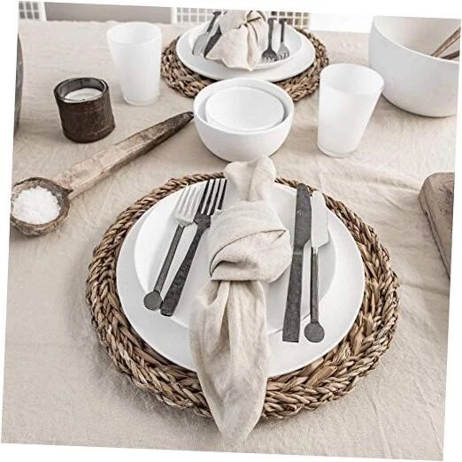 MagicLinen Embroidered Linen Napkin - Thumbnail 5