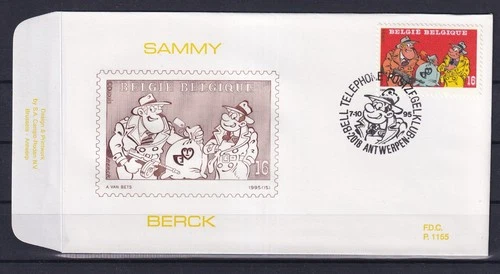 [LM79634] Belgium N°2619FDC Comics First Day Cover COB € 11,00 SUPERB