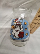 Welch's 1996 Vintage Jelly Glass Dr. Seuss' Cat in the Hat Norval Friend