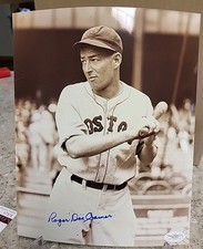 Roger “Doc” Cramer Autographed Signed 8x10 Photograph Boston Red Sox JSA
