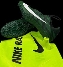 Nike Zoom Rival S 9 'Gorge White  Green Running Track  Field Shoes Size 13 Men