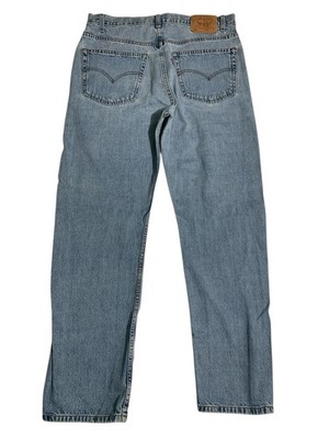 Vintage Levis Jeans Mens 36x32 Blue Pant 505 Straight Faded Regular Y2K