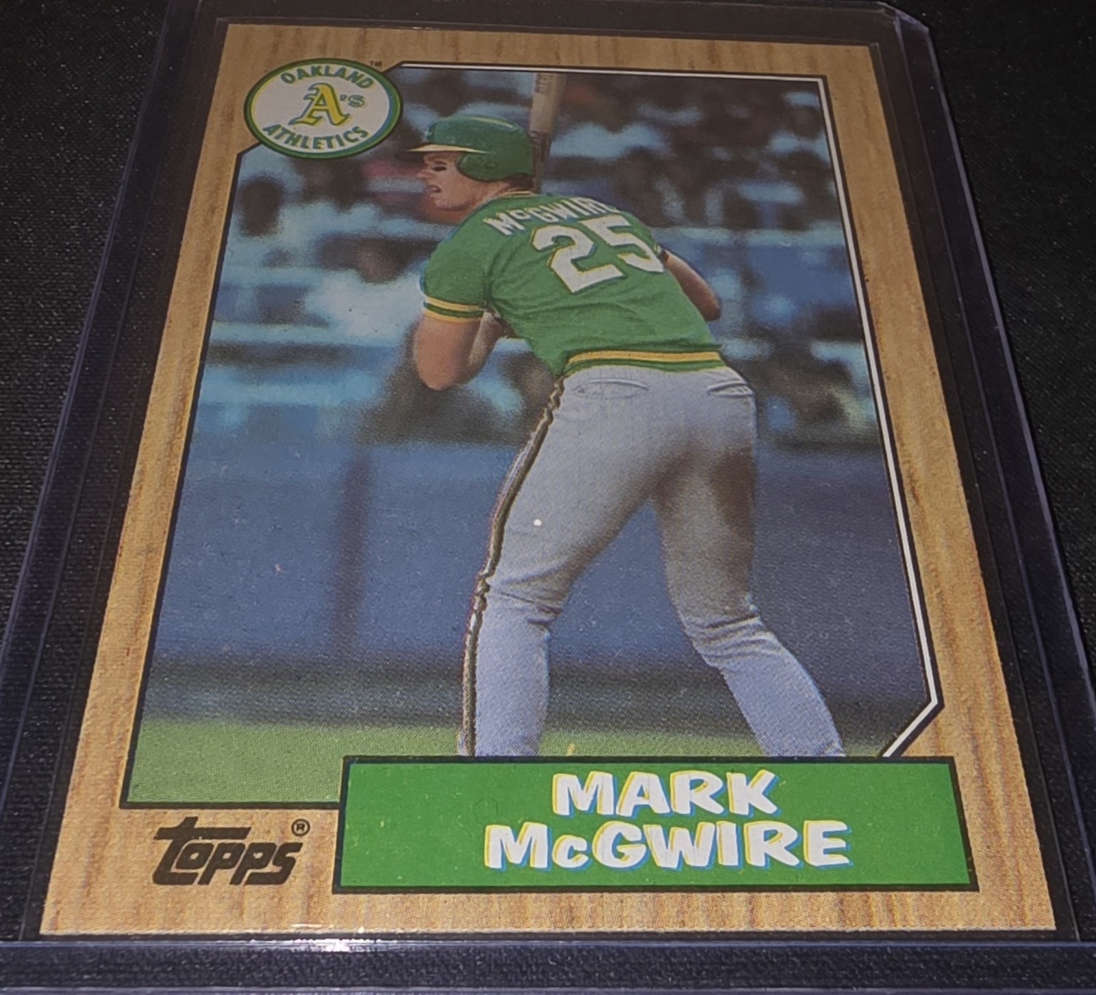 1987 Topps - Mark McGwire #366