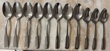 Friendship Stainless by Oneida Silver Wmarogers Oneida Ltd, Glossy 10pc spoons