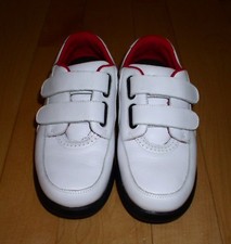 Hush Puppies Wms White Leather Comfort Shoe 6