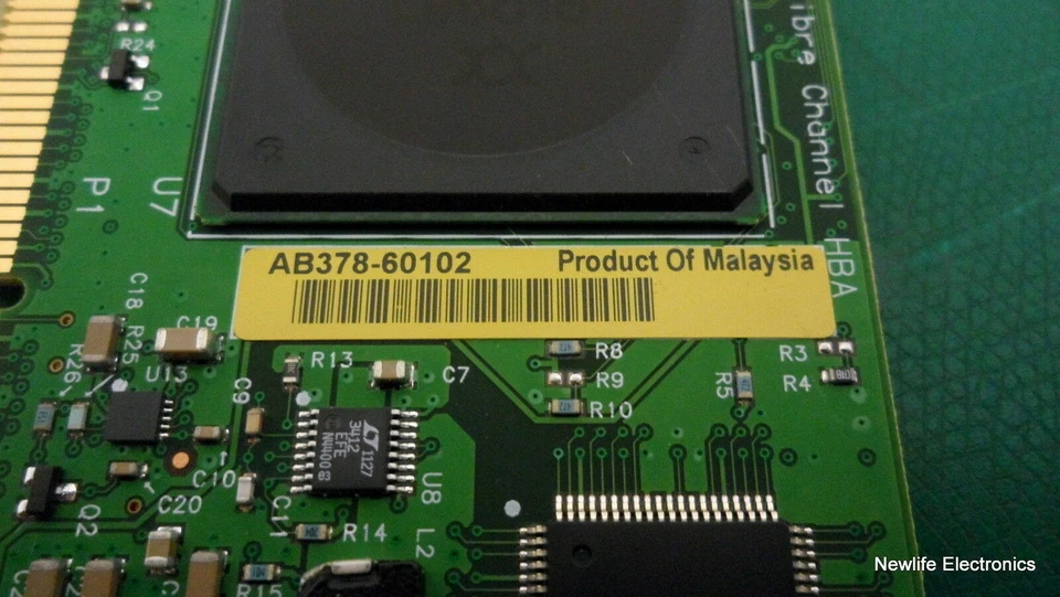 HP AB378-69102 Single-port PCI-X Fiber Channel Host Bus Adapter AB378-60102 - Image 2 of 4