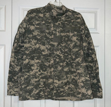 Army Combat Uniform - ACU Gray Field COAT Shirt 8415-01-519-8510 MEDIUM REGULAR