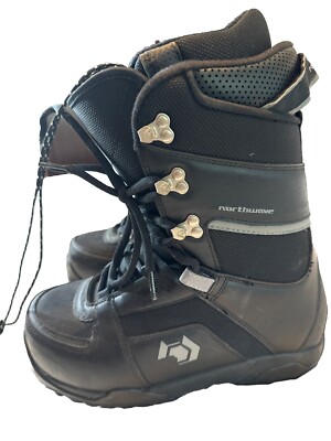 NORTHWAVE FREEDOM SNOWBOARD BOOTS MP 260 size 8 Black Women s