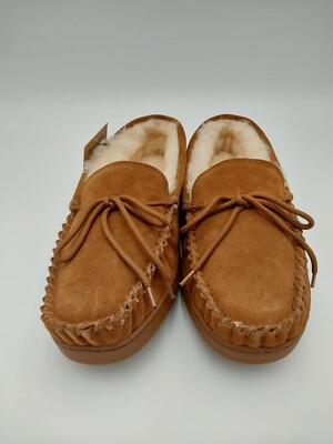 Bearpaw Men's Moc II SZ 11 WIDE MENS HICKORY NWB!